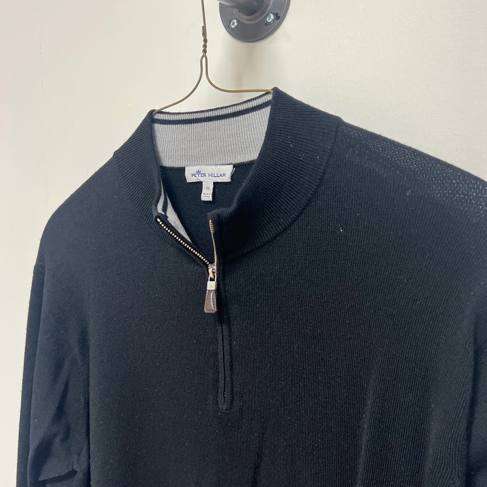 Peter Millar Black Men's Sweater